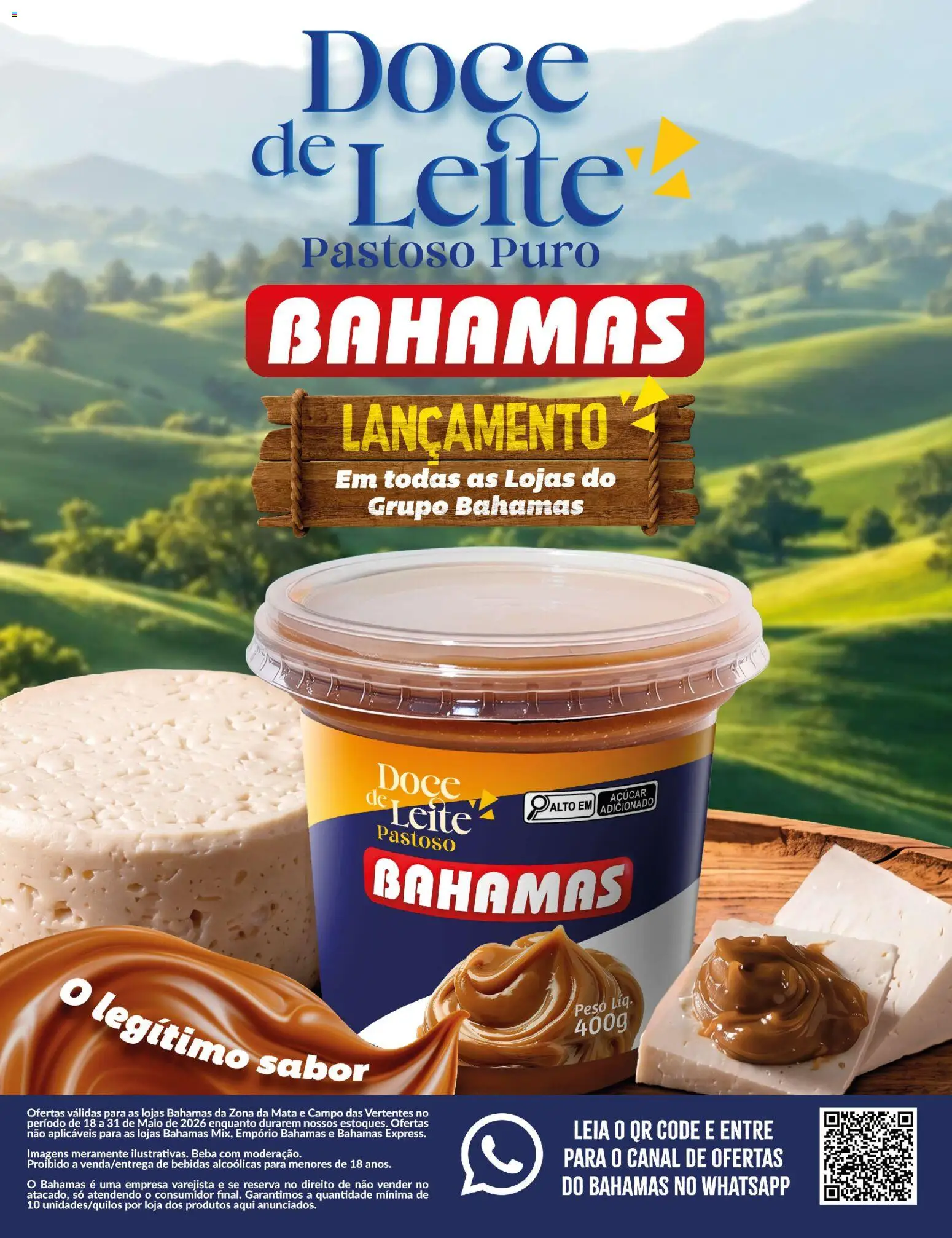 Pré-Visualização do folheto "Bahamas Supermercados ofertas da Quinzena" da loja Bahamas Supermercados válido a partir de 18/05/2026