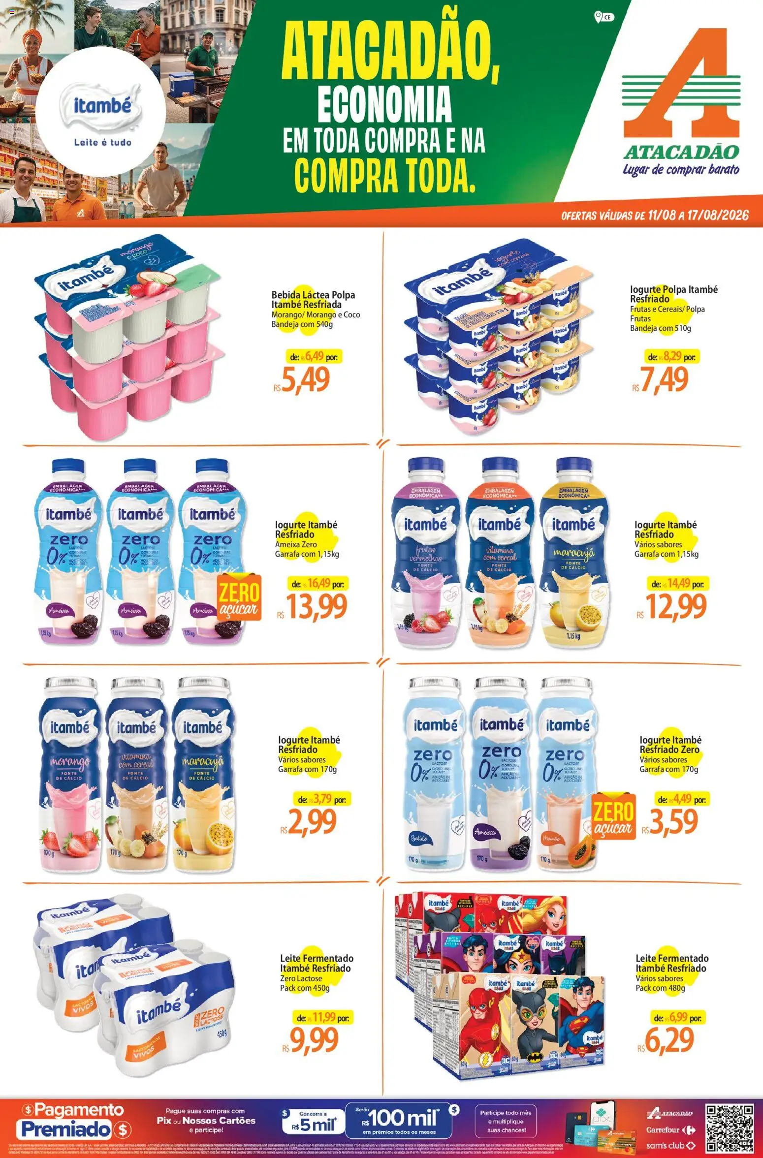 Pré-Visualização do folheto "Atacadão ofertas - CE" da loja Atacadão válido a partir de 11/08/2026