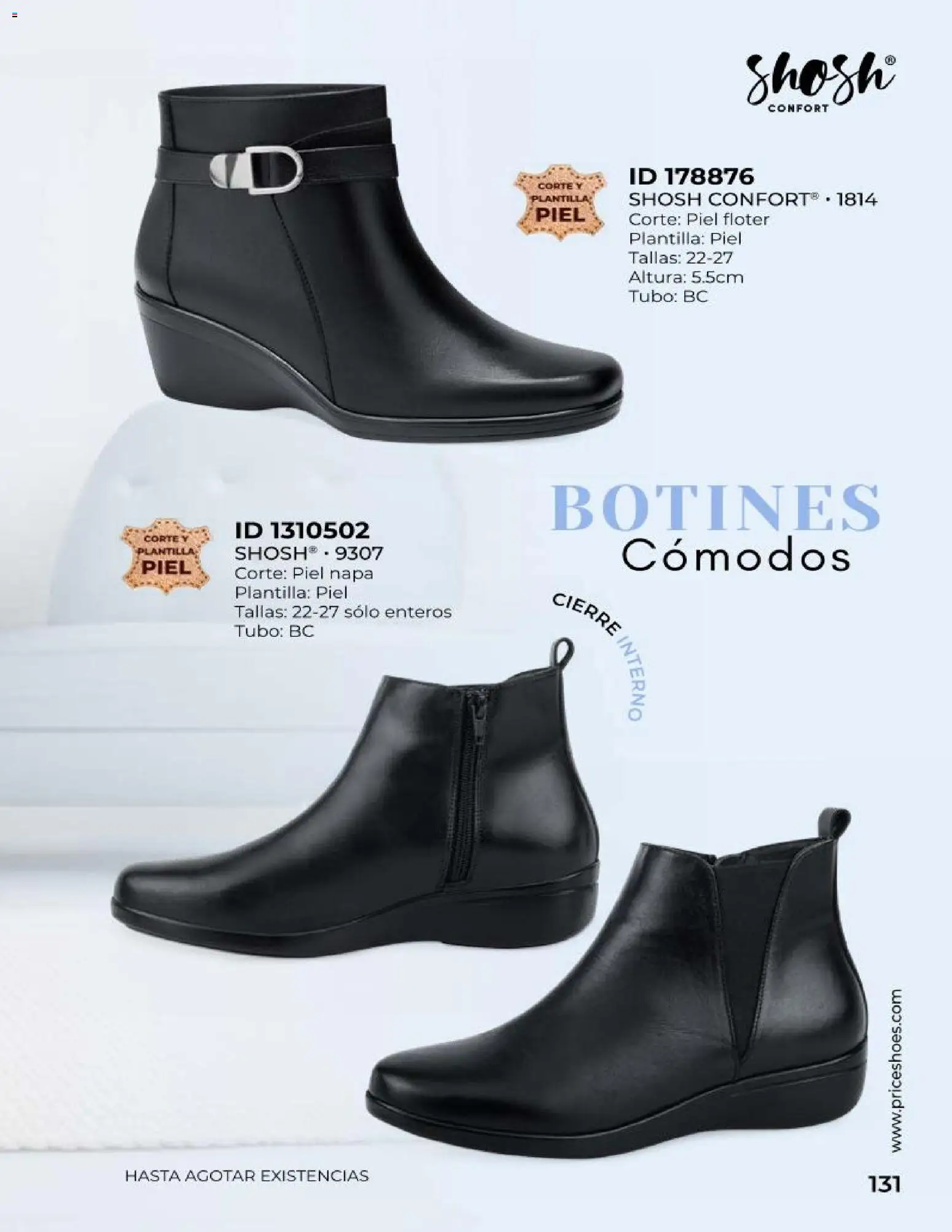 Vista previa las ofertas de la tienda Price Shoes - Price Shoes catálogo Confort desde el 24/08/2026 