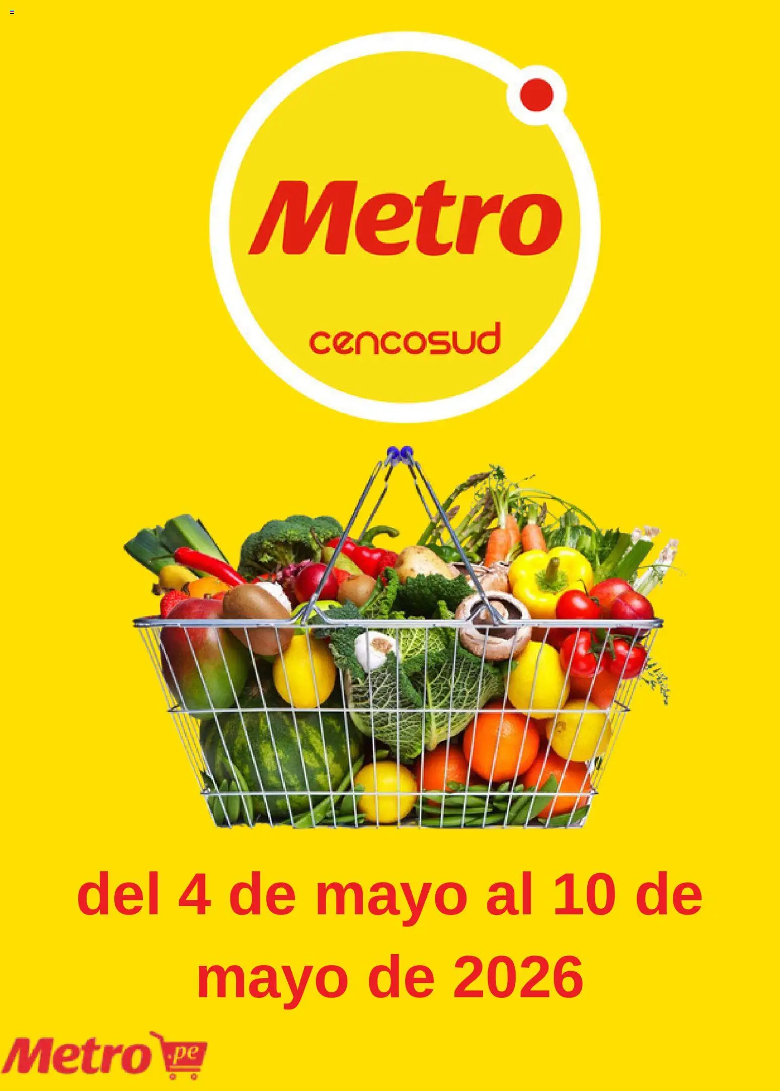 Vista previa de Metro catálogo de la tienda Metro válido desde 04/05/2026