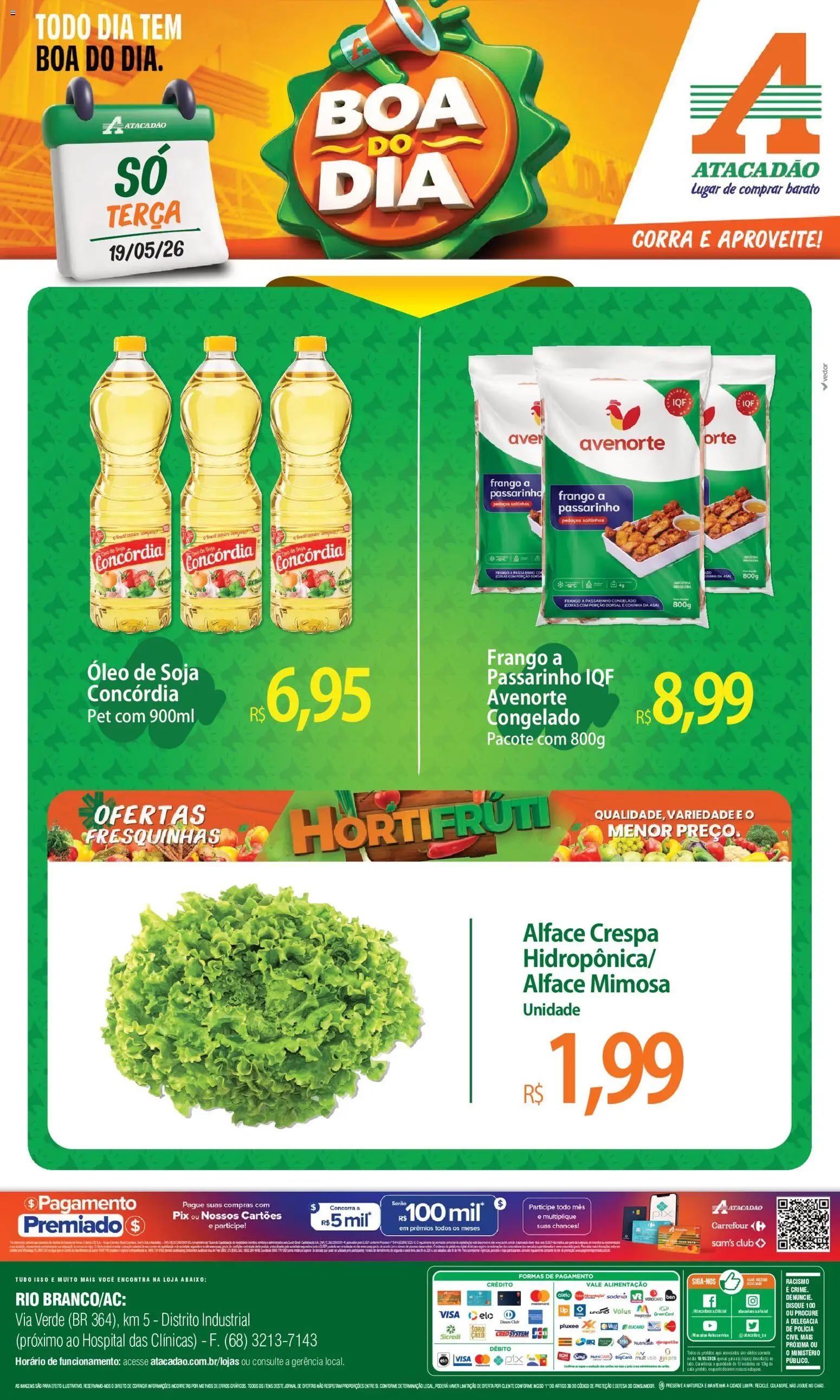 Pré-Visualização do folheto "Atacadão ofertas - AC" da loja Atacadão válido a partir de 19/05/2026