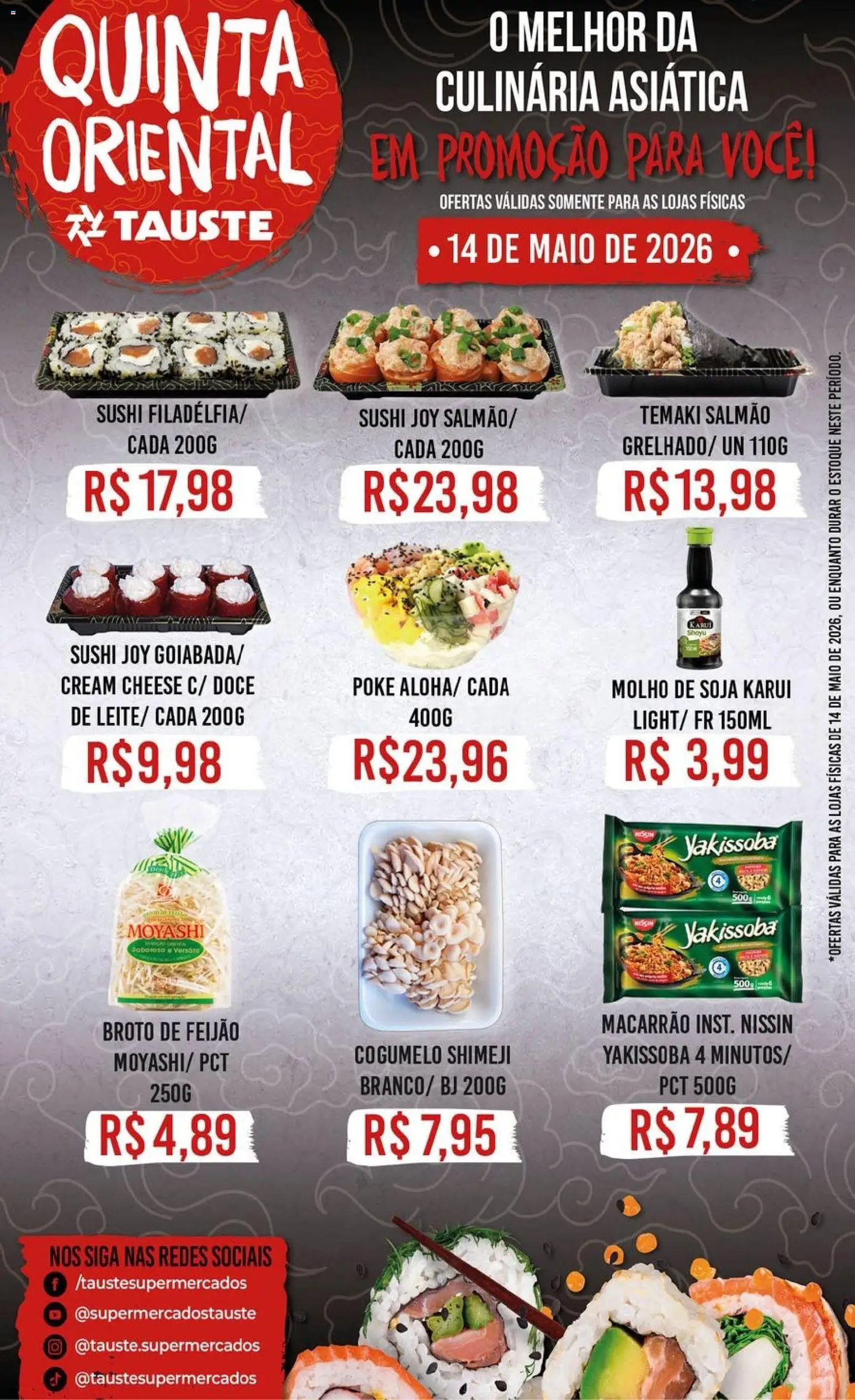 Pré-Visualização do folheto "Tauste ofertas Oriental" da loja Tauste válido a partir de 14/05/2026