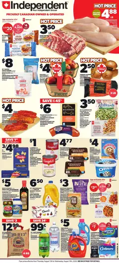 Preview of leaflet Independent Grocer weekly flyer / circulaire from shop Independent Grocer is valid from Aug 13, 2026
