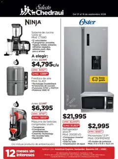 Vista previa las ofertas de la tienda Chedraui - Chedraui Selecto desde el 01/09/2026 