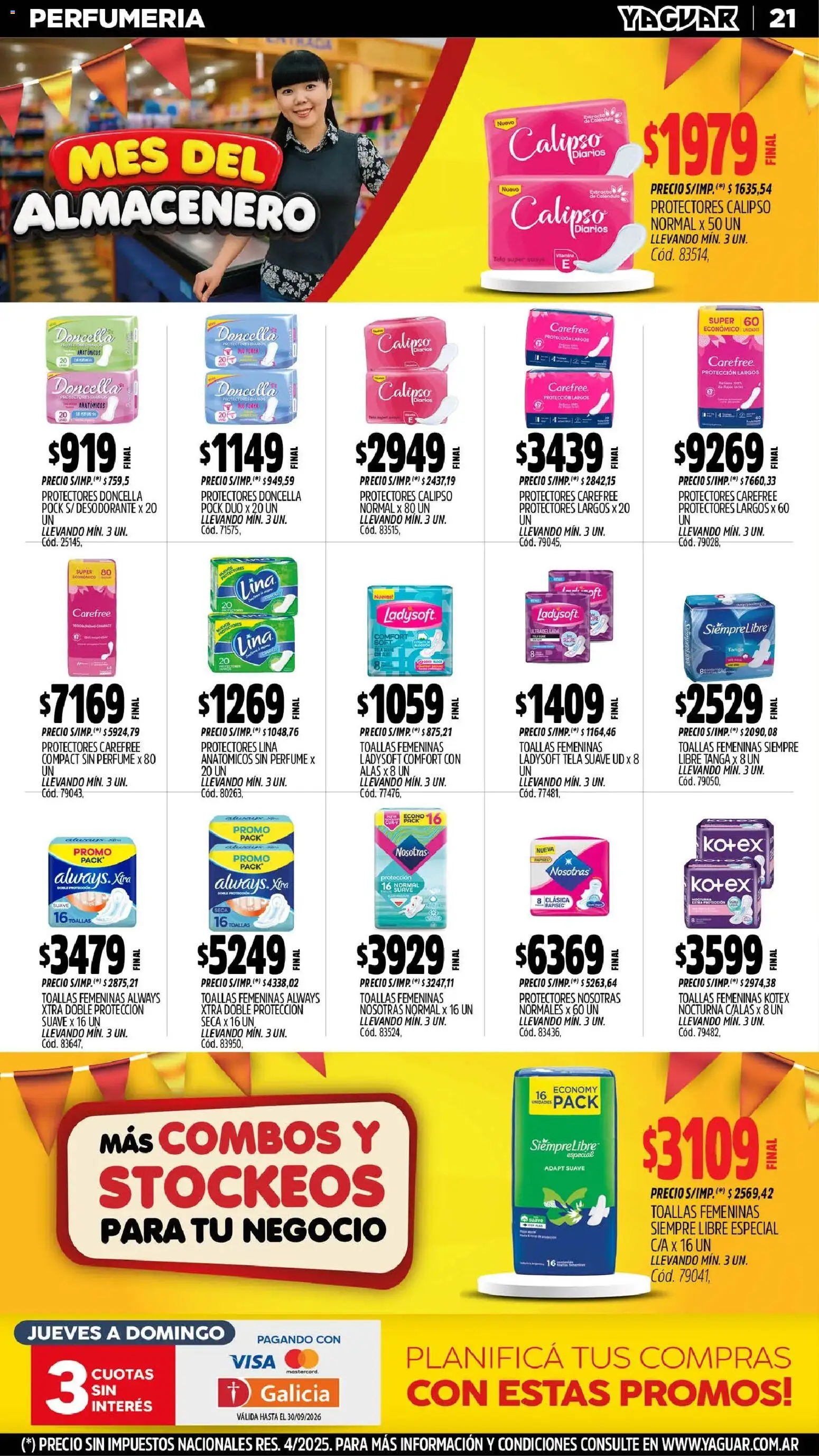 Vista previa del folleto de la tienda Yaguar válido desde el 31/08/2026 
