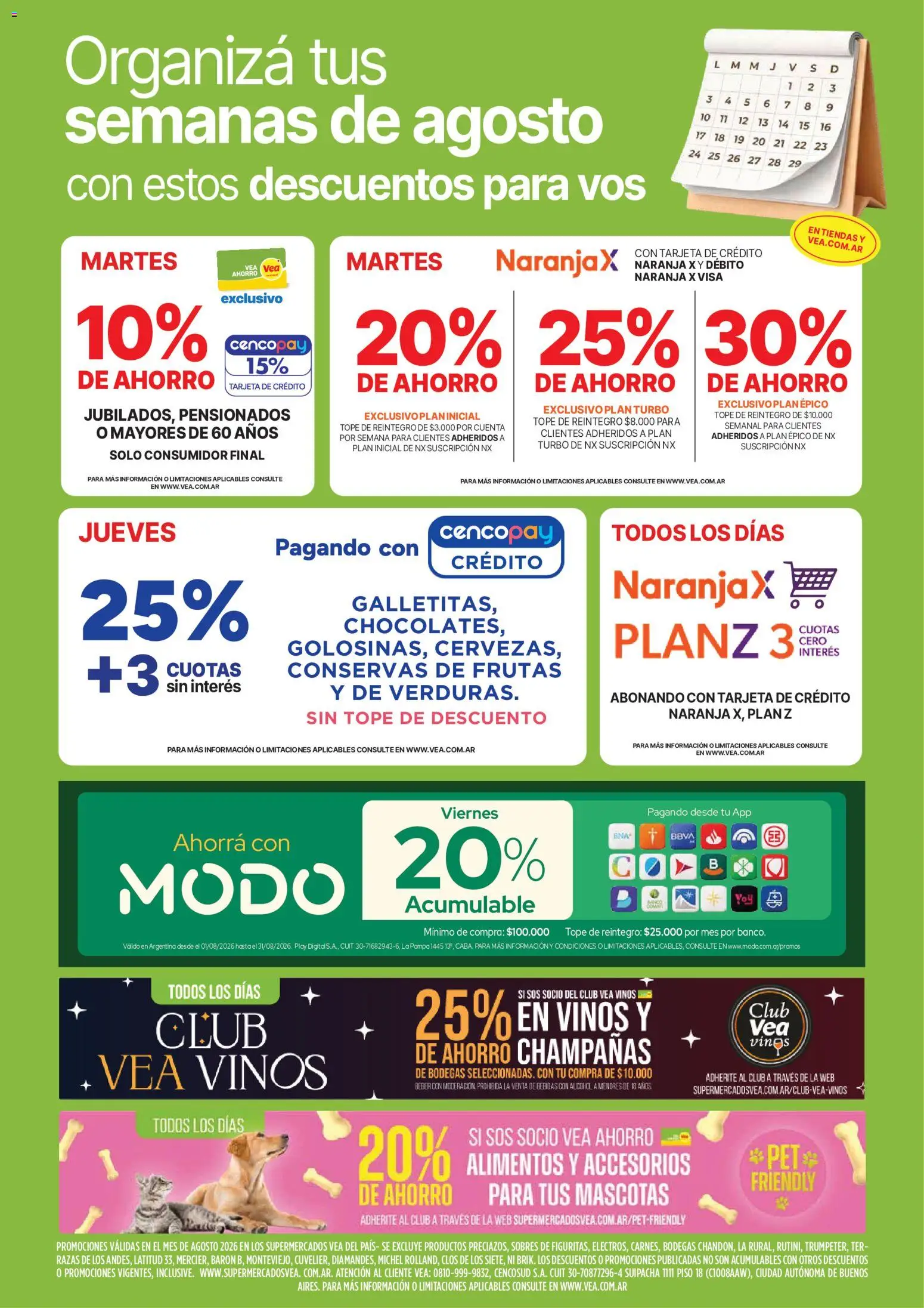 Vista previa del folleto de la tienda Vea válido desde el 28/08/2026 