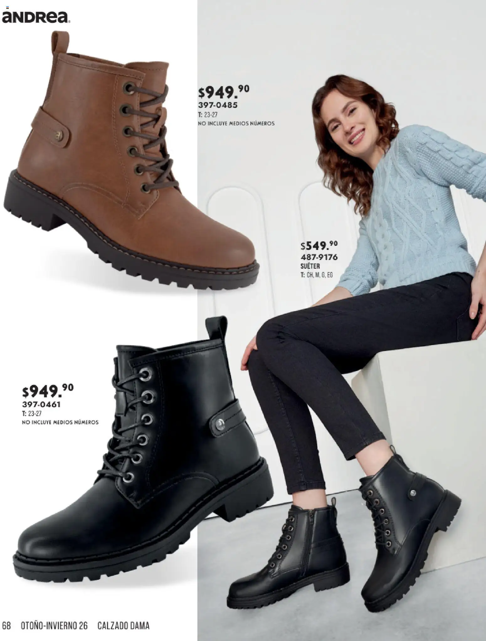 Vista previa las ofertas de la tienda Andrea - Andrea catálogo Otoño Invierno desde el 23/08/2026 