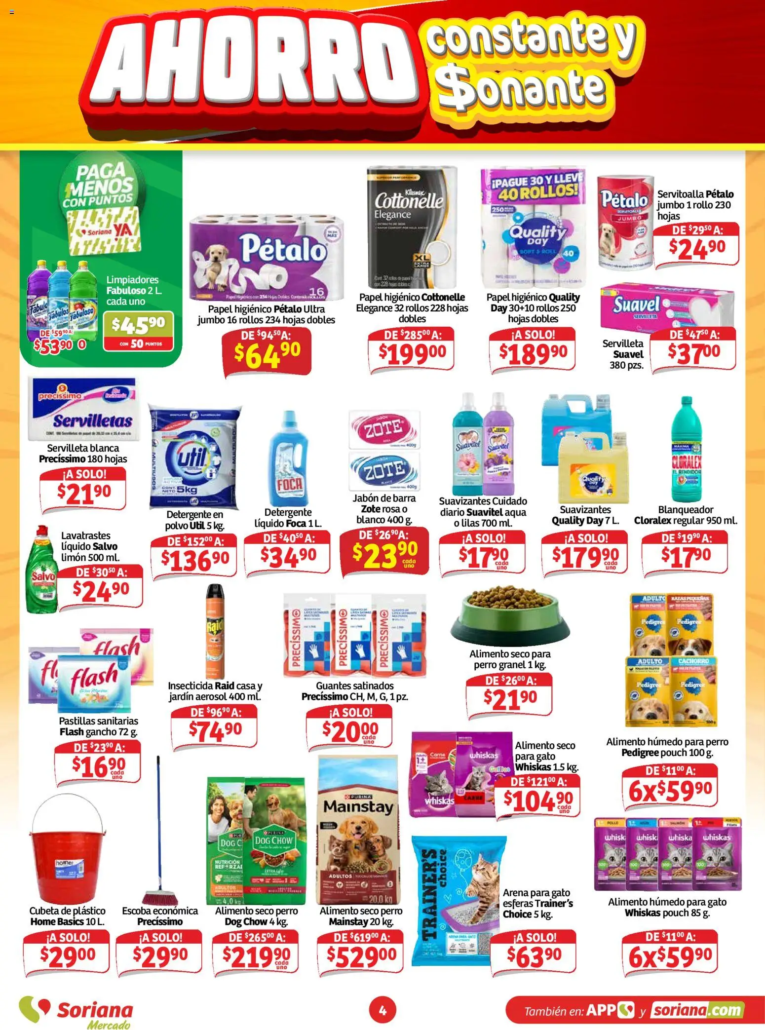 Vista previa las ofertas de la tienda Soriana - Soriana Mercado - Ahorro constante y sonante desde el 02/10/2026 