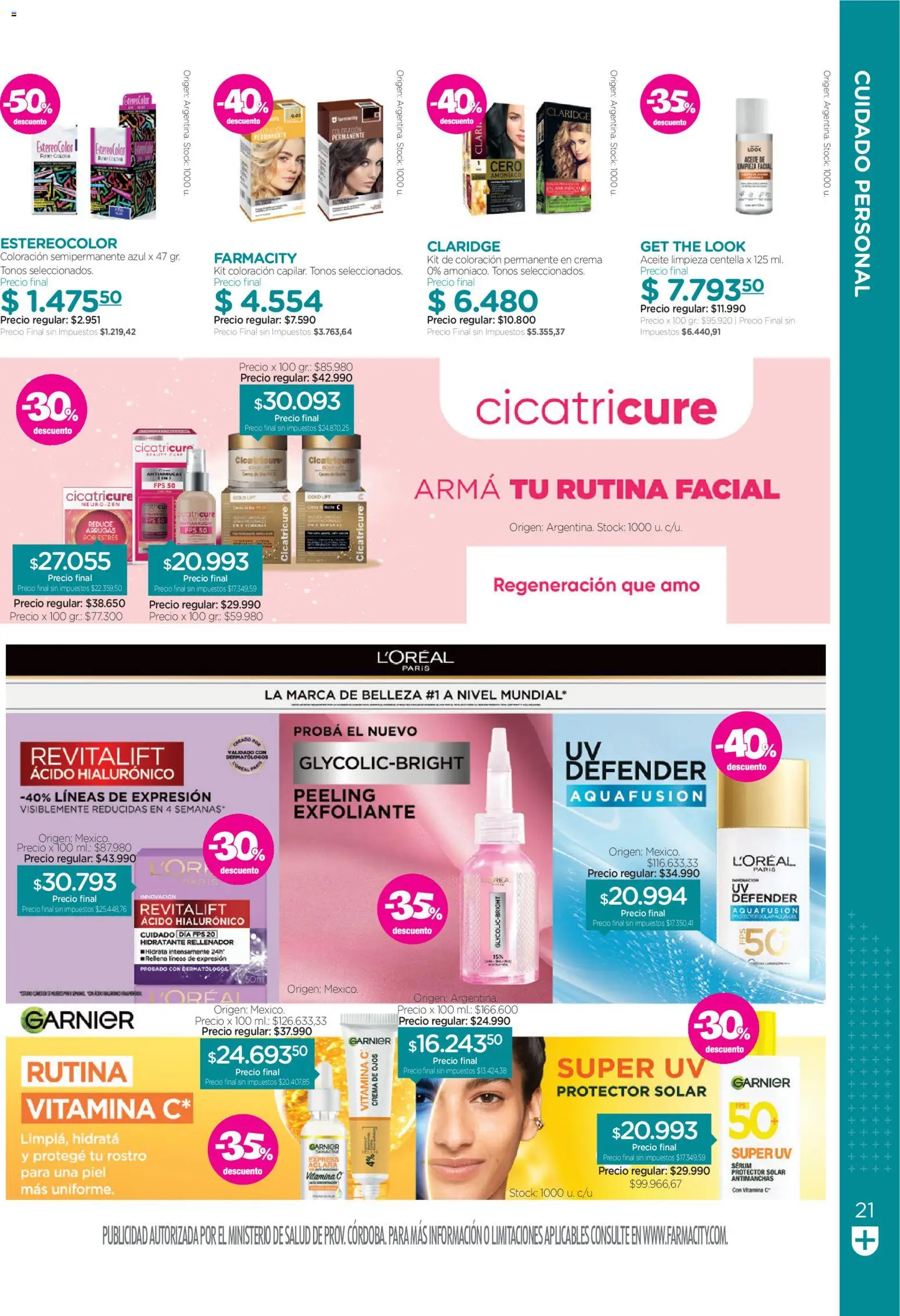 Vista previa del folleto de la tienda Farmacity válido desde el 01/09/2026 