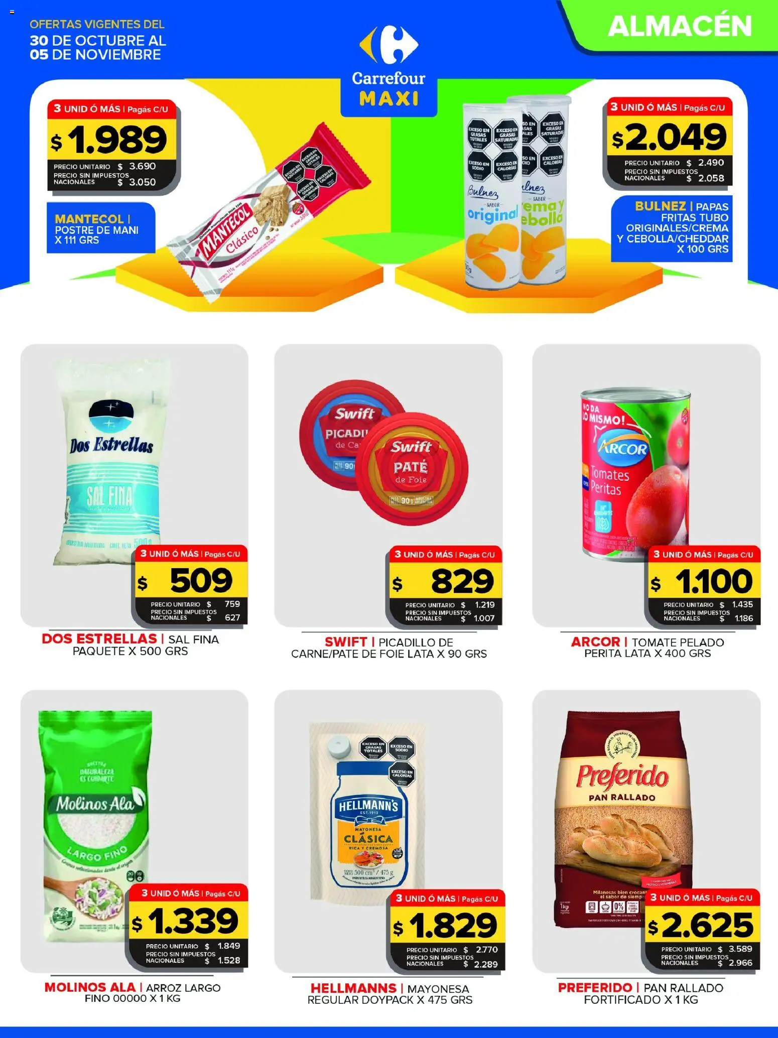 Vista previa del folleto de la tienda Carrefour Maxi válido desde el 30/10/2026 