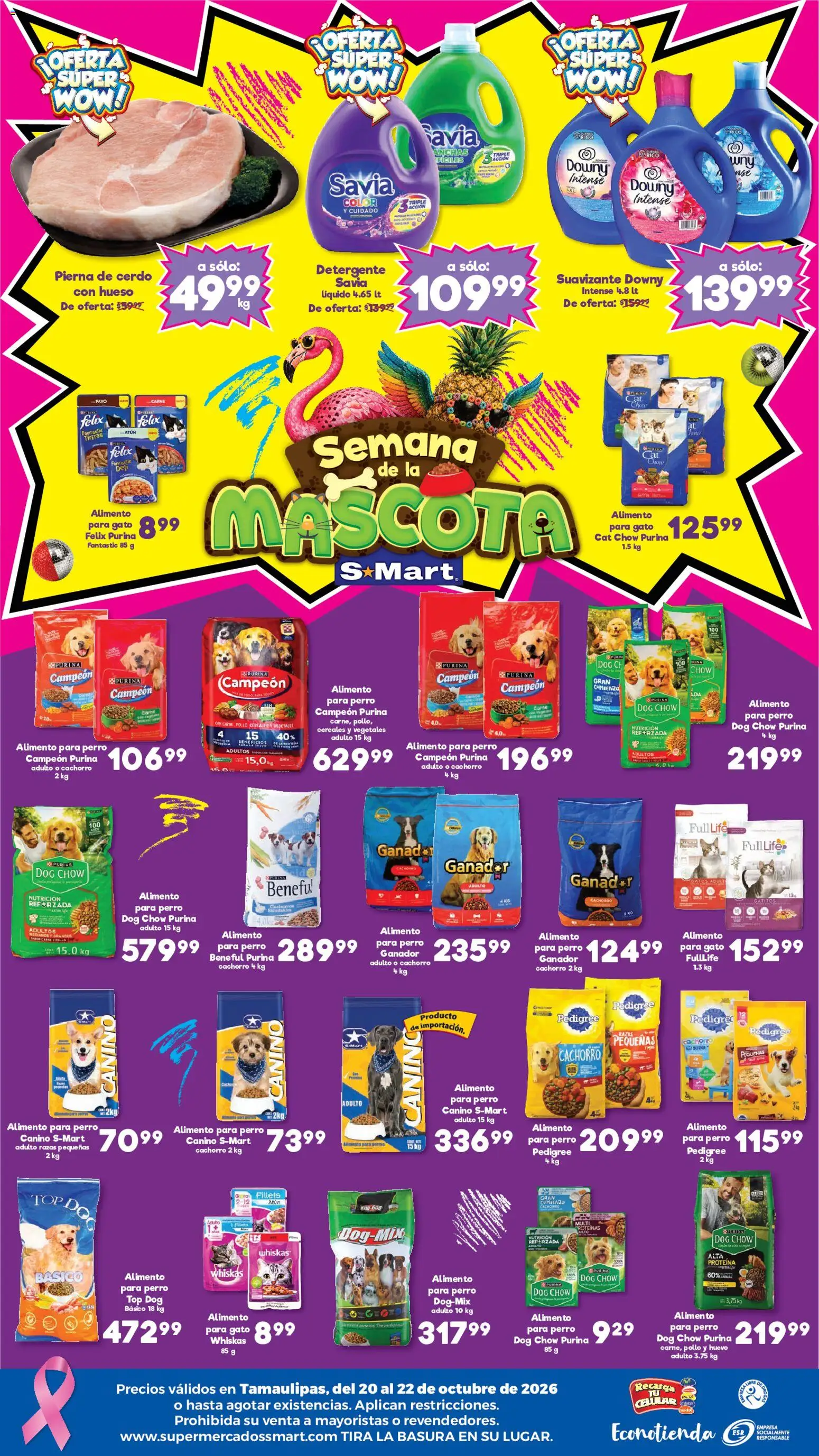 Vista previa las ofertas de la tienda S-Mart - S-Mart folleto Nuevo Laredo desde el 20/10/2026 