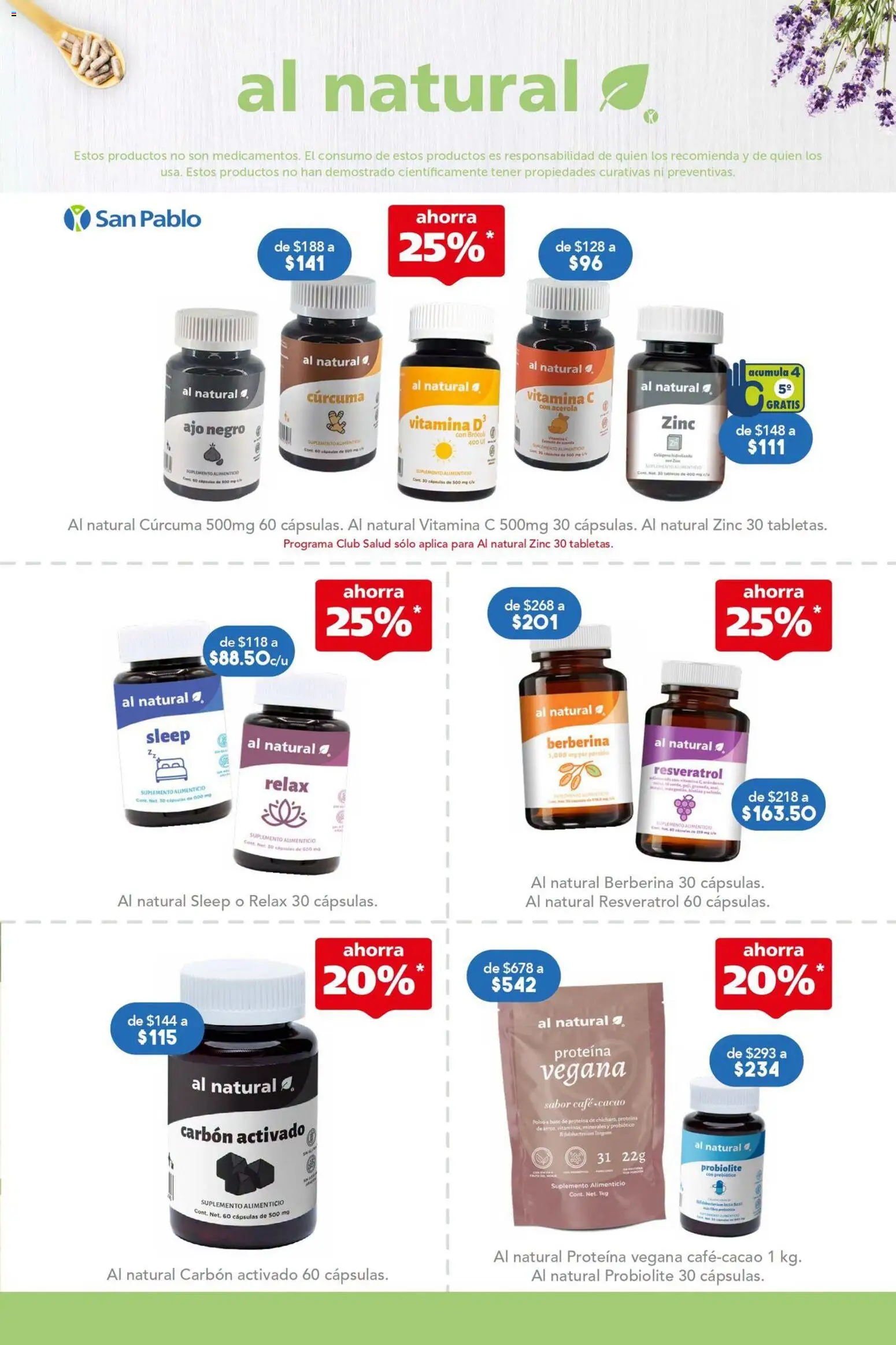Vista previa las ofertas de la tienda Farmacia San Pablo - Farmacia San Pablo catálogo desde el 11/10/2026 