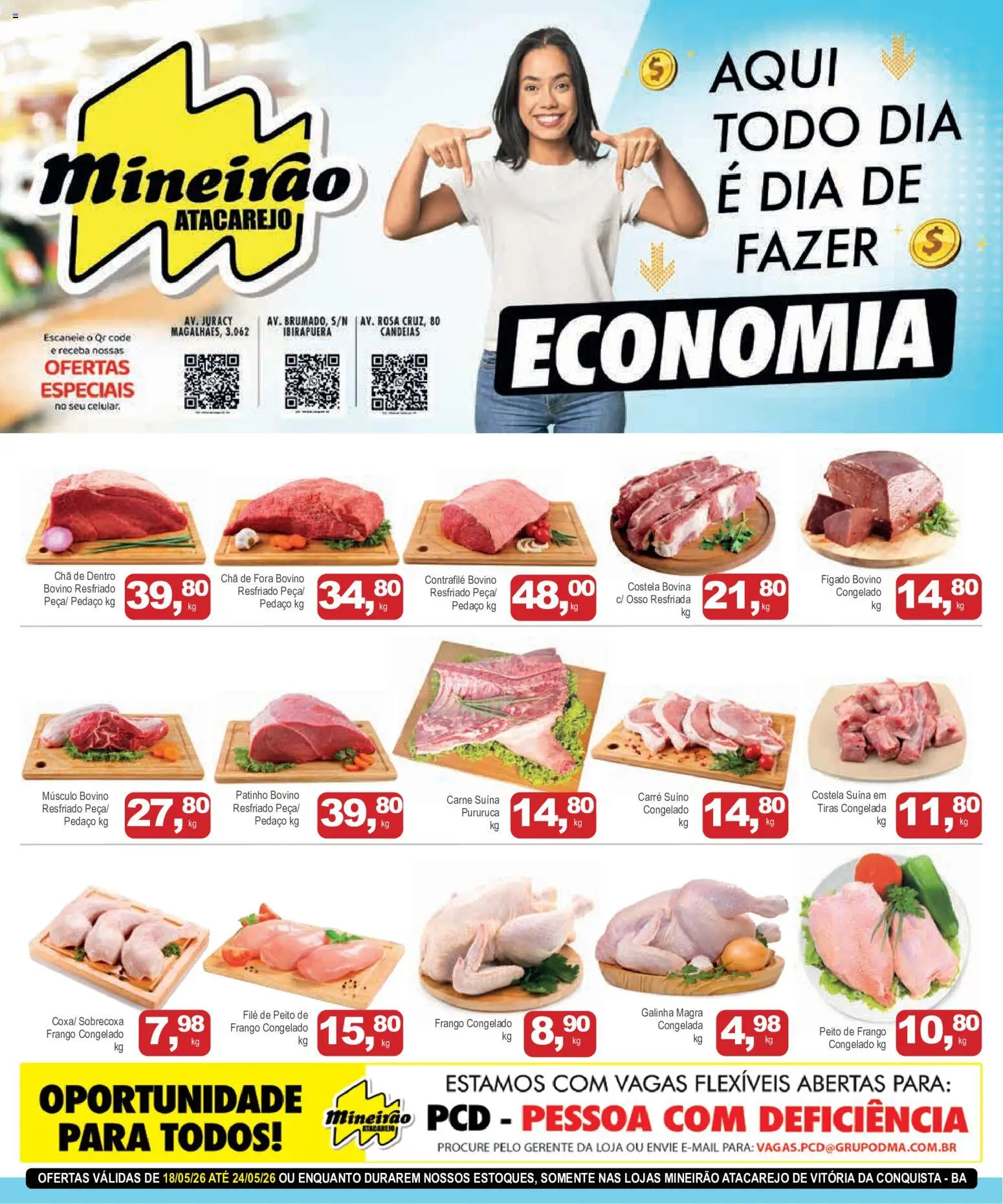 Pré-Visualização do folheto "Mineirão Atacarejo - Ofertas da semana" da loja Mineirão Atacarejo válido a partir de 18/05/2026