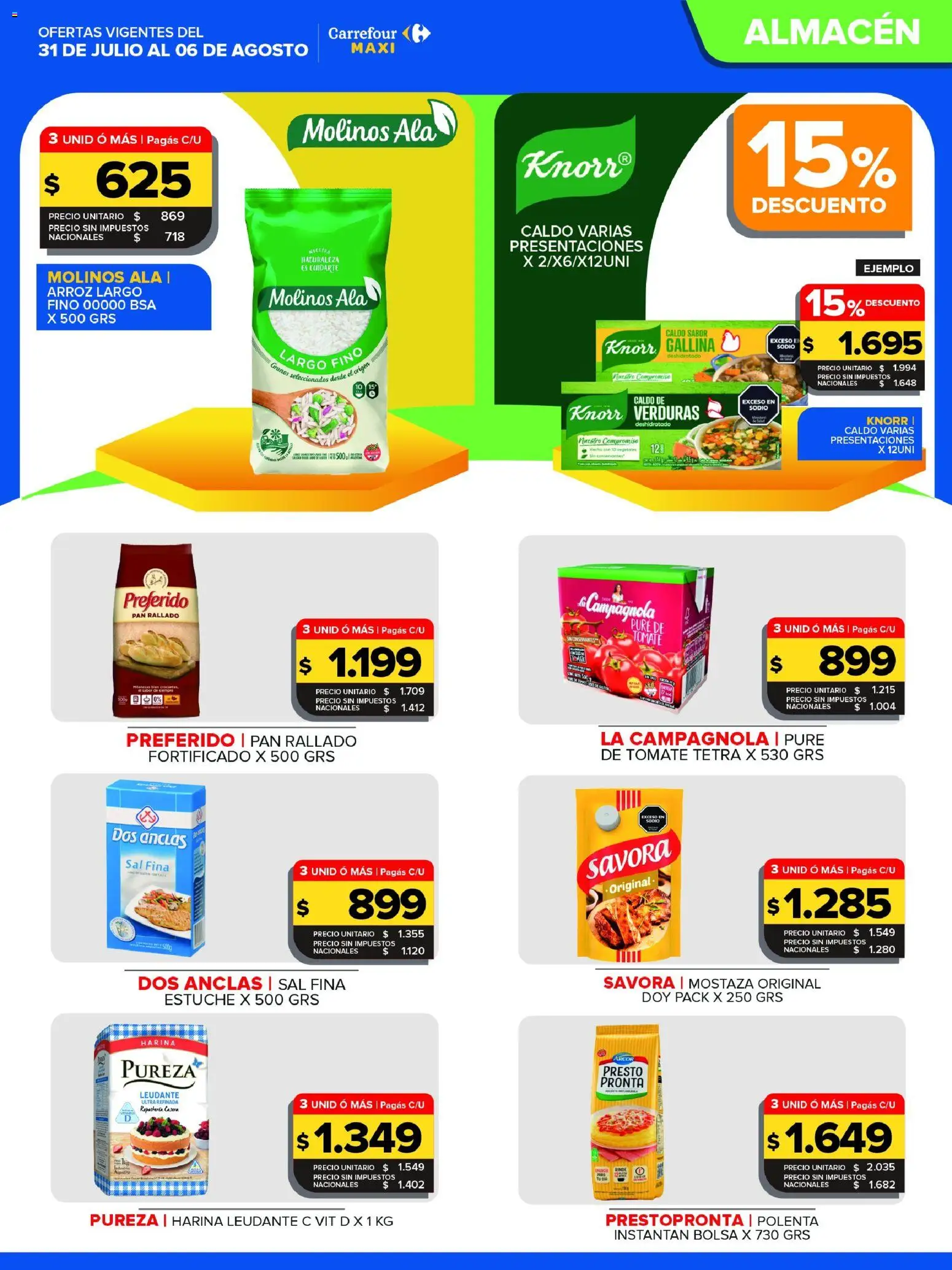 Vista previa del folleto de la tienda Carrefour Maxi válido desde el 31/07/2026 