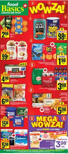 Un aperçu du dépliant Food Basics weekly flyer - Ajax du magasin Food Basics est valide à partir 11 juin 2026