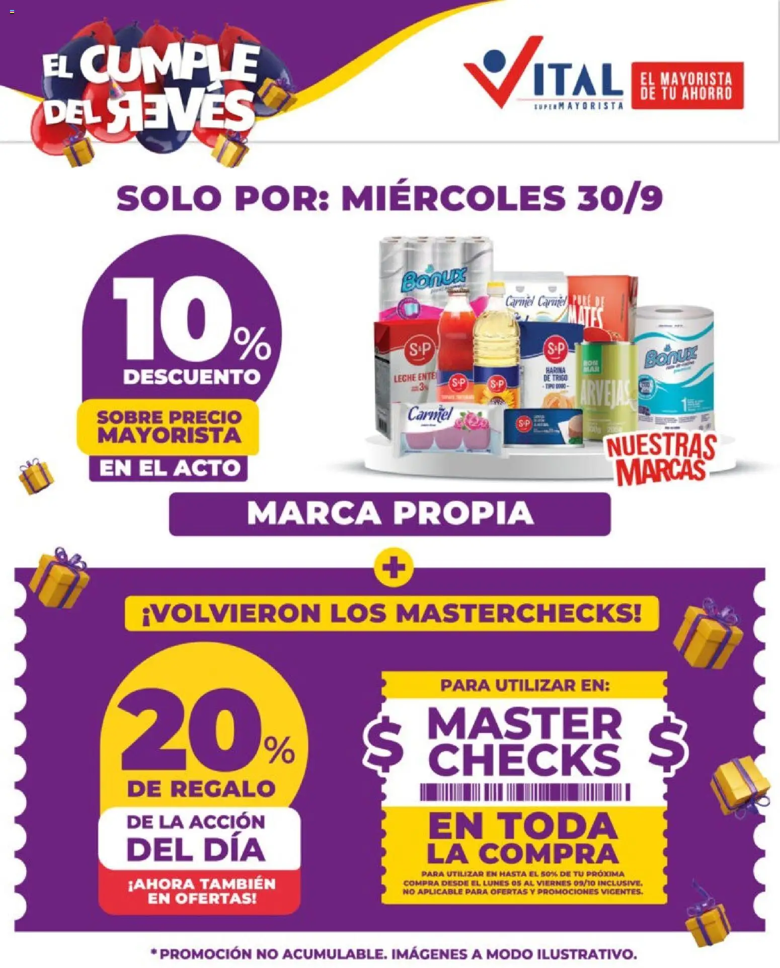 Vista previa del folleto de la tienda Vital válido desde el 30/09/2026 