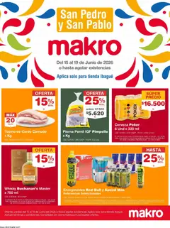  Vista previa del prospecto Makro catálogo del almacen Makro válida del 15/06/2026 al 19/06/2026