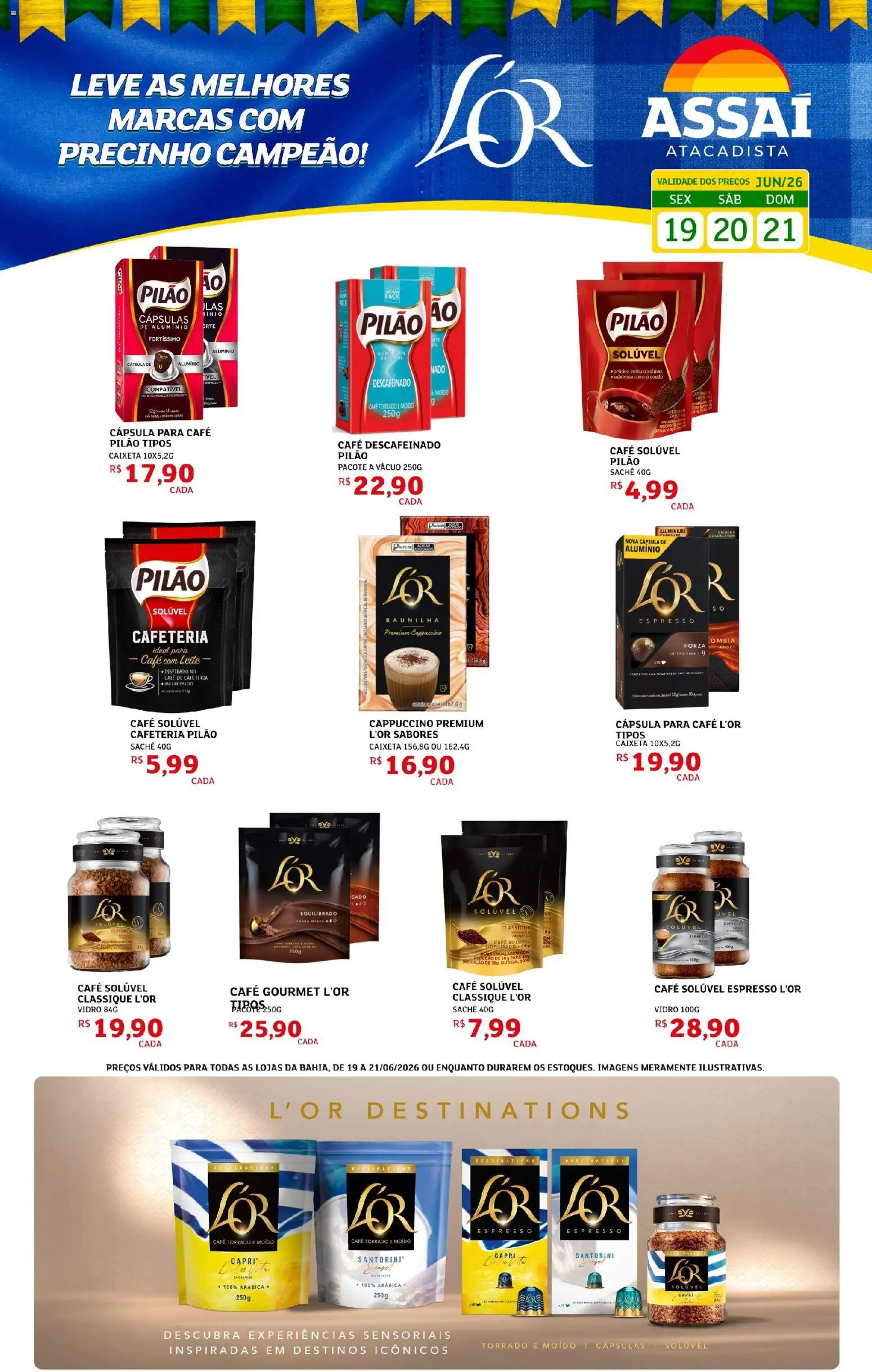 Pré-Visualização do folheto "Assaí Atacadista ofertas - BA" da loja Assaí Atacadista válido a partir de 19/06/2026