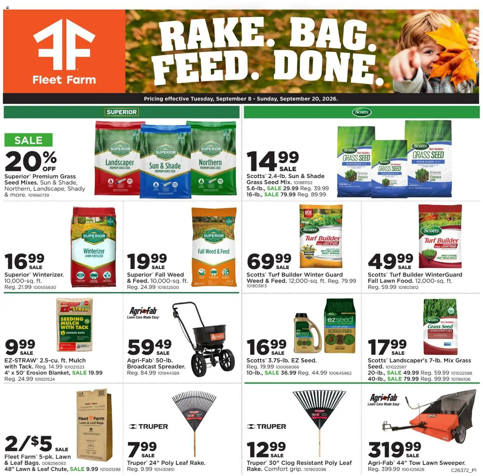 Ad Preview of Mills Fleet Farm Mills Fleet Farm Ad from 09/08/2026