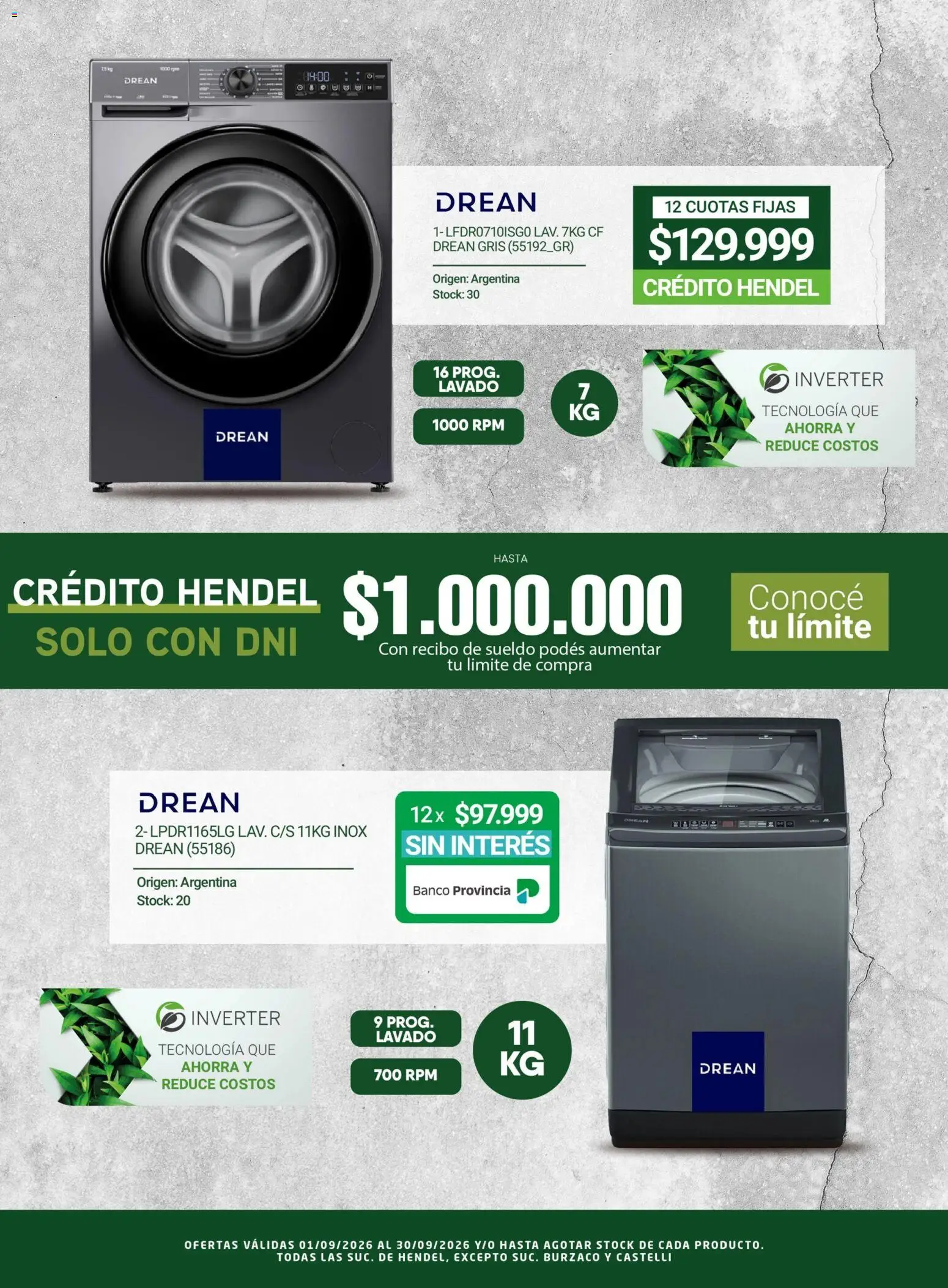 Vista previa del folleto de la tienda Hendel válido desde el 01/09/2026 