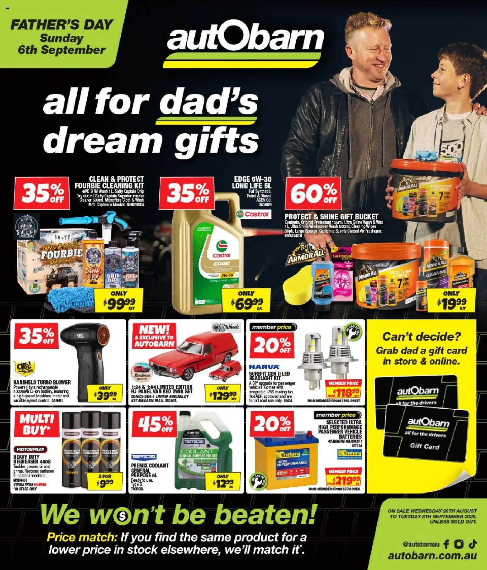Preview of catalogue Autobarn catalogue from shop Autobarn valid 26/08/2026