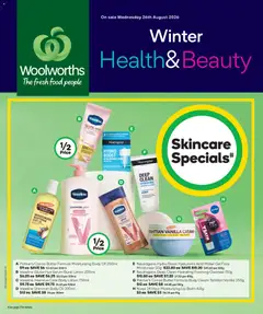 Preview of catalogue Woolworths Winter Health & Beauty Catalogue from shop Woolworths valid 26/08/2026