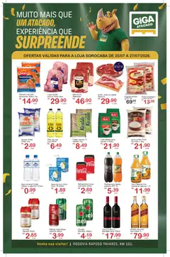 Pré-Visualização do folheto "GIGA Atacado ofertas Sorocaba" da loja GIGA Atacado válido a partir de 25/07/2026