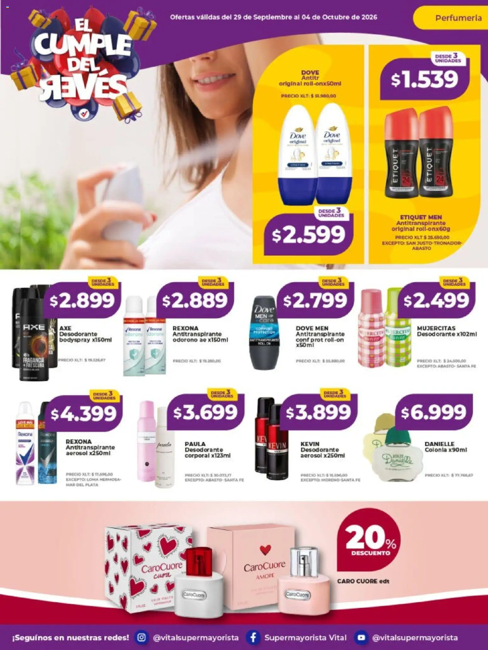 Vista previa del folleto de la tienda Vital válido desde el 29/09/2026 