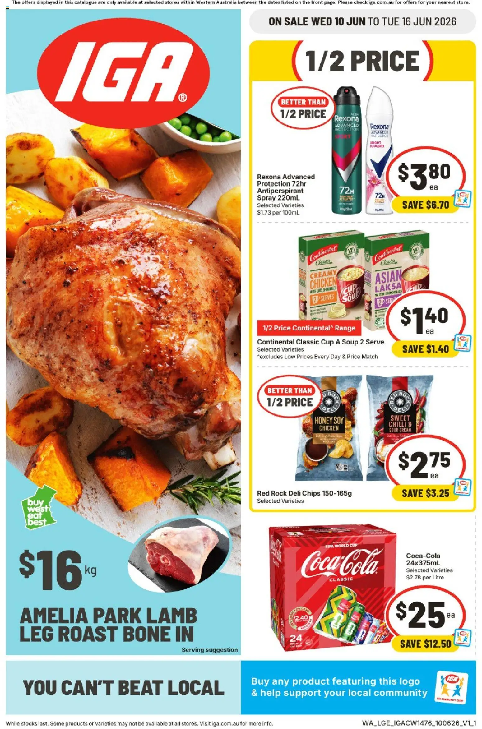 Preview of catalogue IGA catalogue WA from shop IGA valid 10/06/2026