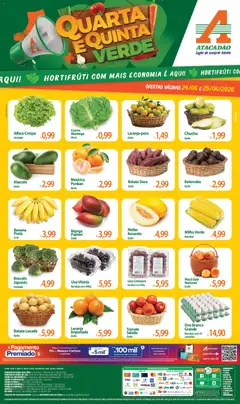 Pré-Visualização do folheto "Atacadão ofertas - GO" da loja Atacadão válido a partir de 24/06/2026
