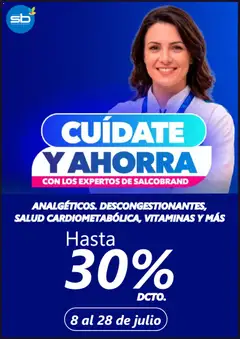 Folleto de la tienda Salcobrand válido desde el 07.07.2026 