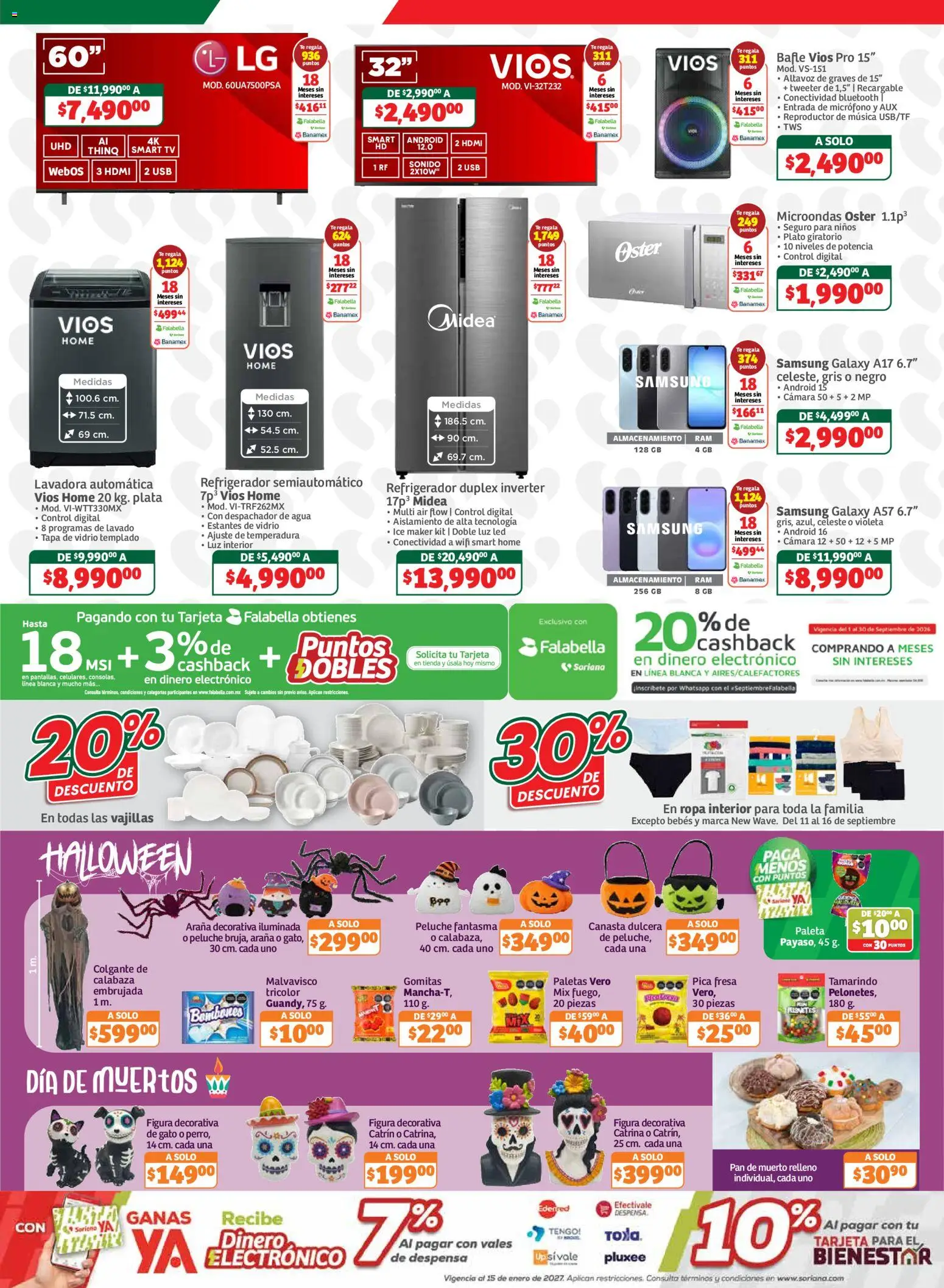 Vista previa las ofertas de la tienda Soriana - Soriana folleto desde el 11/09/2026 