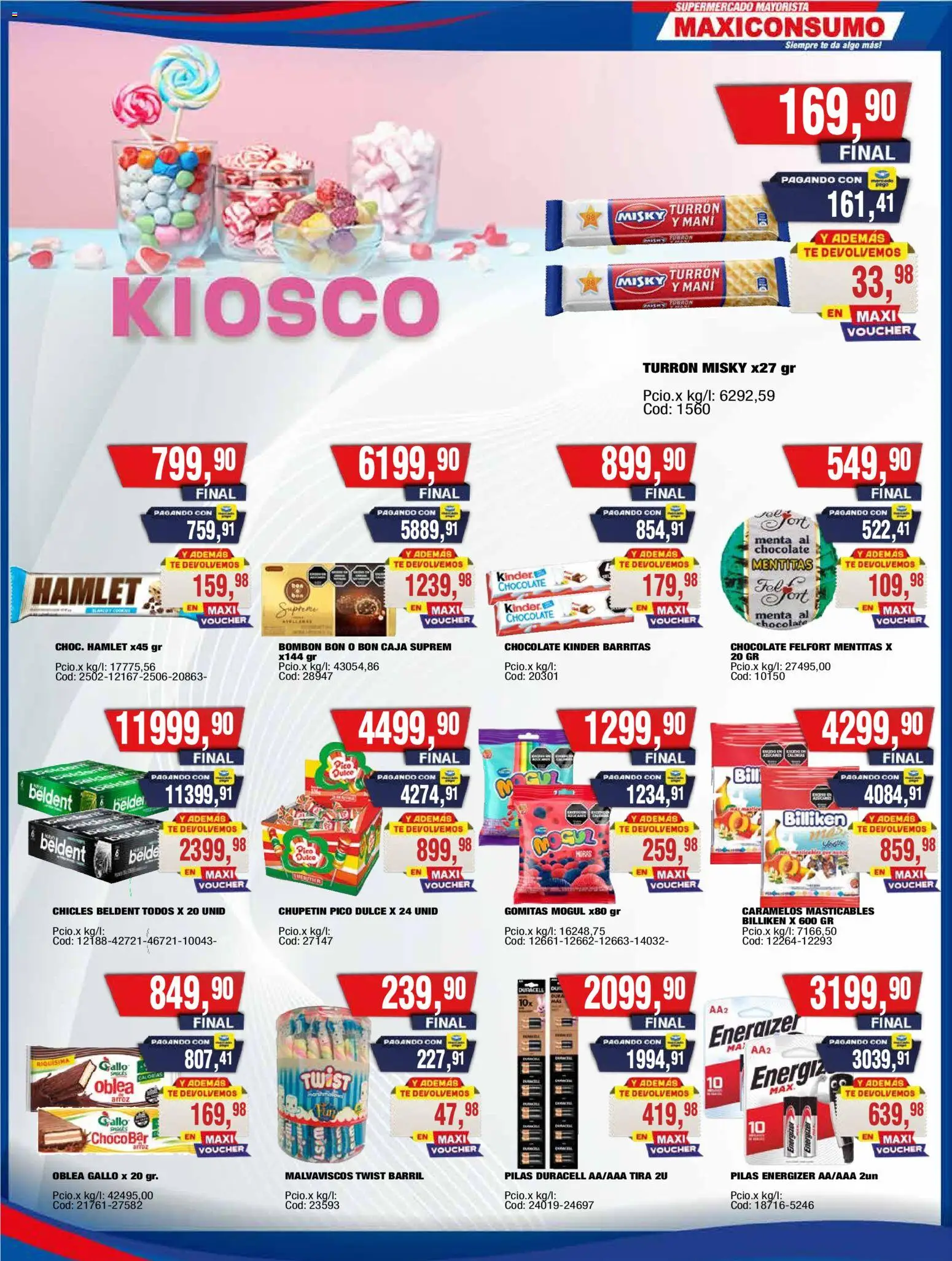 Vista previa del folleto de la tienda Maxiconsumo válido desde el 26/10/2026 