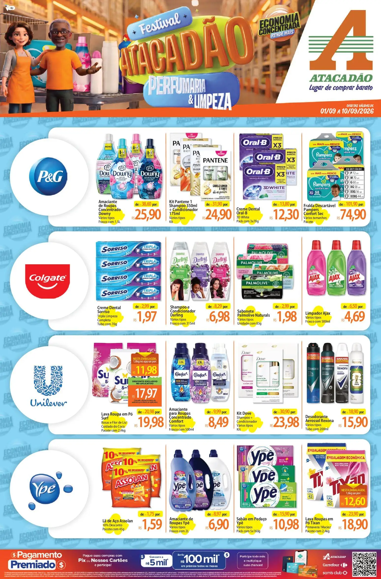 Pré-Visualização do folheto "Atacadão ofertas - RJ" da loja Atacadão válido a partir de 01/09/2026