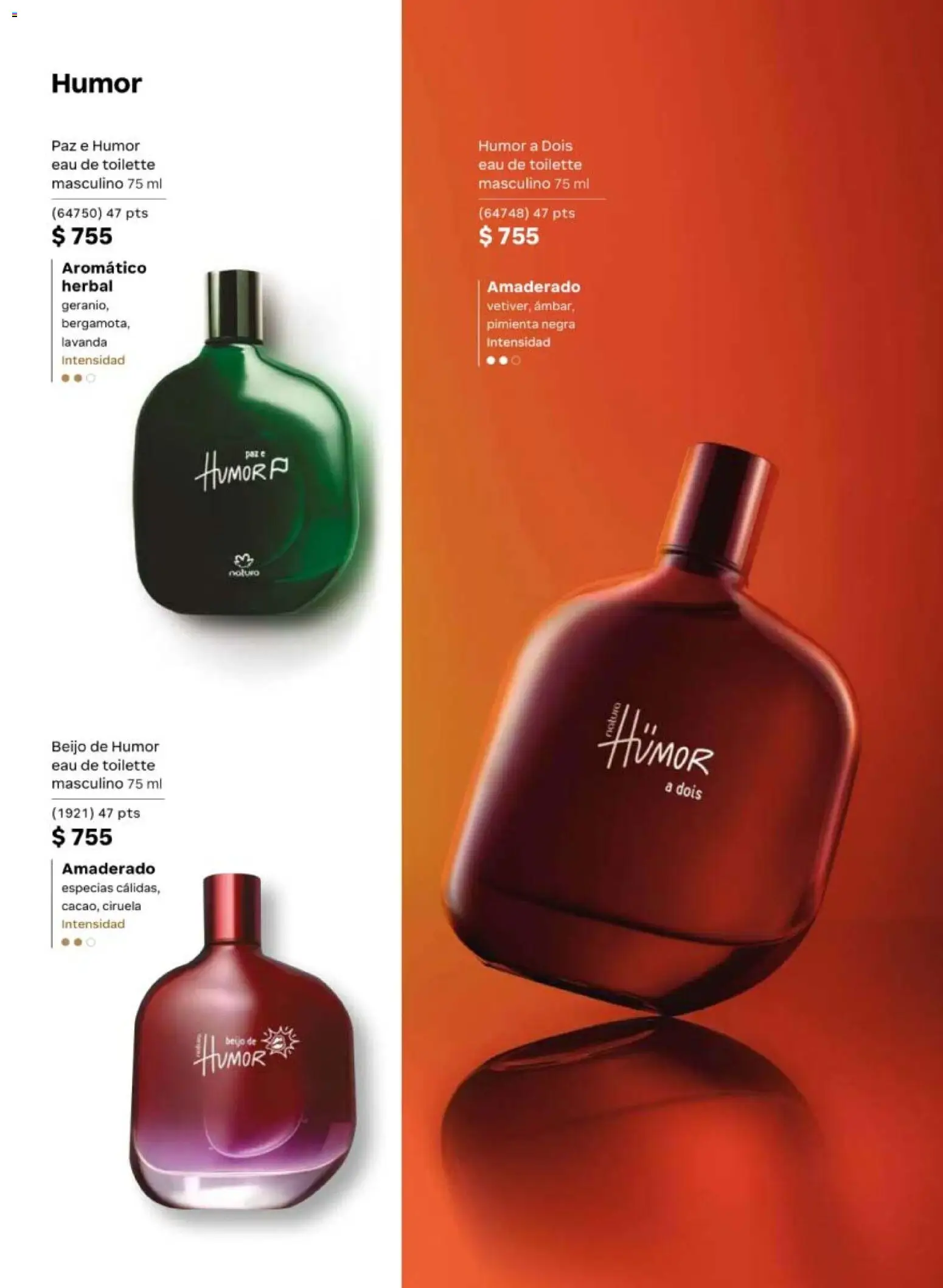 Vista previa las ofertas de la tienda Natura - Natura campaña 6 2026 desde el 02/04/2026 - Pimienta, Eau de toilette, Especias