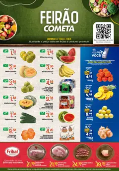 Pré-Visualização do folheto "Cometa Supermercados ofertas Feirão" da loja Cometa Supermercados válido a partir de 23/08/2026