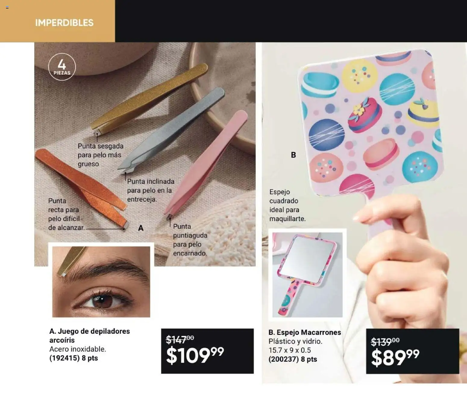 Vista previa las ofertas de la tienda AVON - Casa & Estilo 4 2026 desde el 20/02/2026 - Juego, Espejo