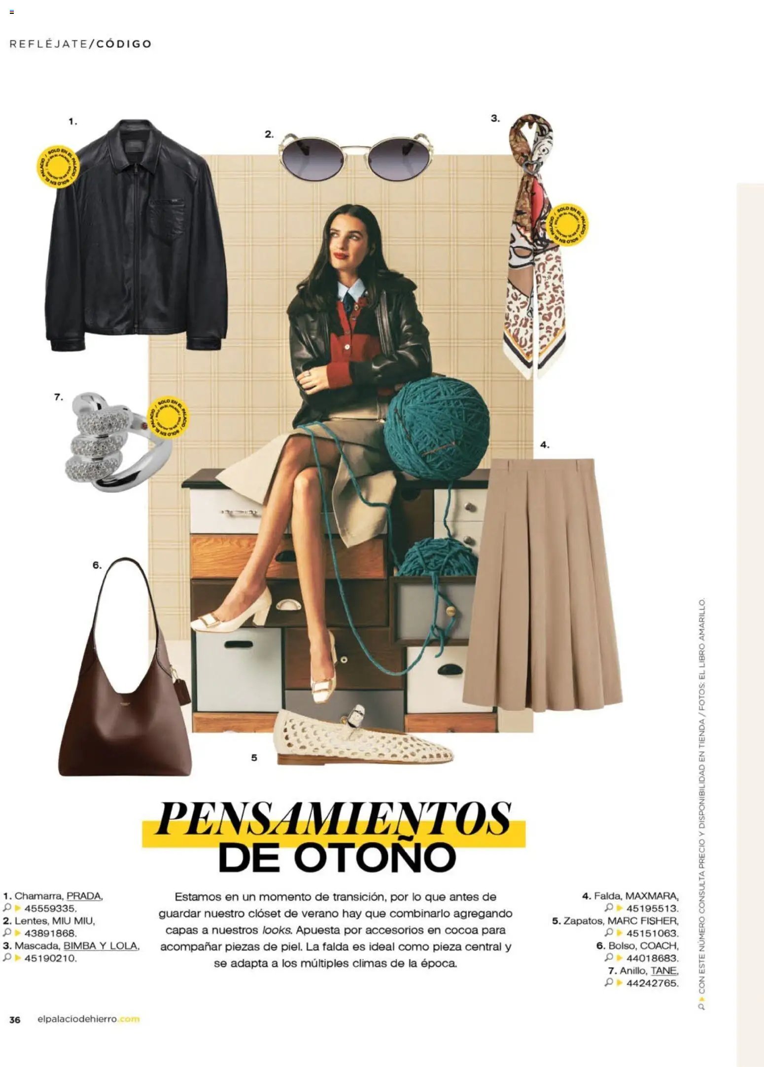 Vista previa las ofertas de la tienda Palacio De Hierro - Palacio De Hierro catálogo desde el 01/08/2026 - Clóset, Falda