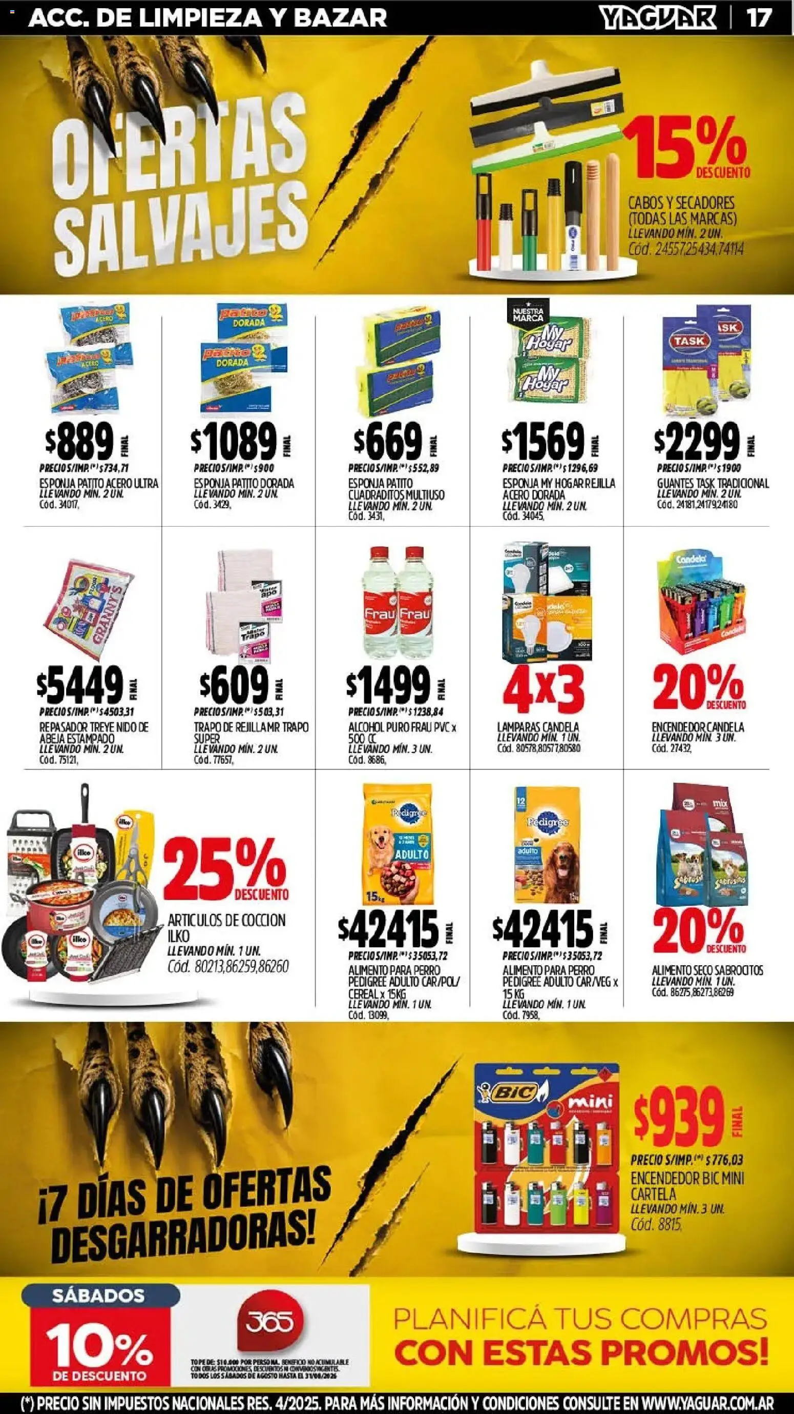 Vista previa del folleto de la tienda Yaguar válido desde el 10/08/2026 