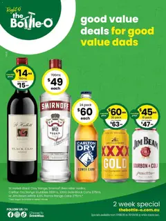 Preview of catalogue The Bottle-O catalogue Prospect from shop The Bottle-O valid 17/08/2026