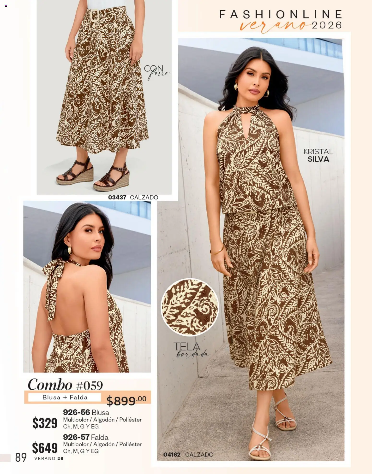 Vista previa las ofertas de la tienda Cklass - Cklass catálogo Novedades de verano calzado desde el 01/05/2026 - Blusa, Algodón, Falda