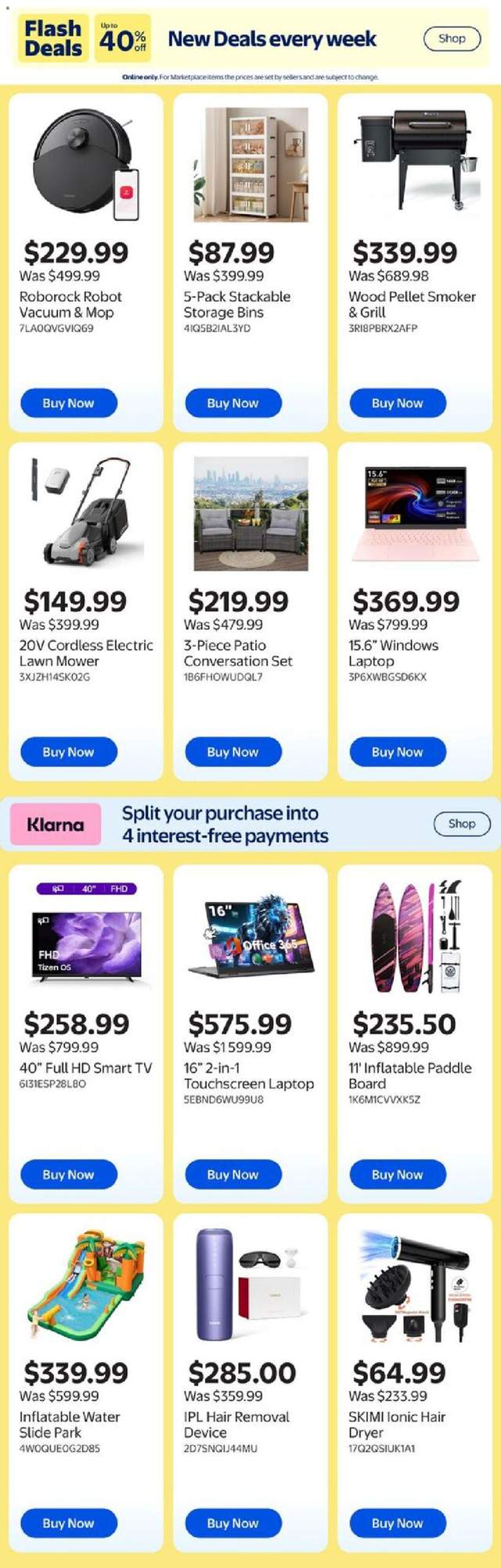 New Walmart flyer from Aug 06
