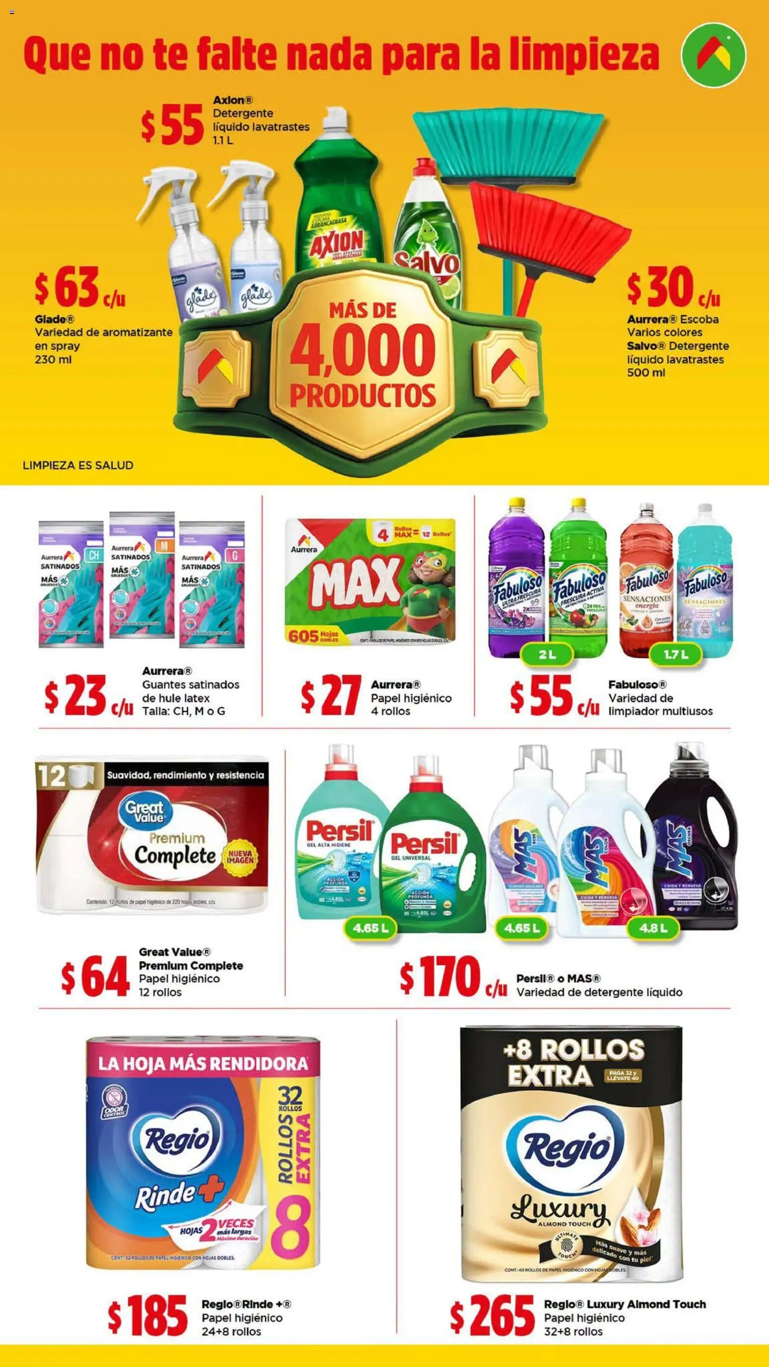 Vista previa las ofertas de la tienda Bodega Aurrerá - Bodega Aurrerá folleto Precios que no se tocan - Llena tu carrito con esenciales desde el 21/10/2026 