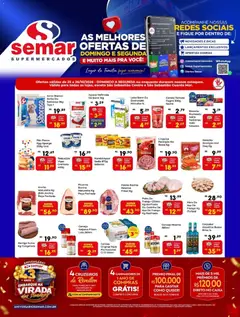 Pré-Visualização do folheto "Semar Supermercado - Ofertas da semana" da loja Semar Supermercado válido a partir de 25/10/2026
