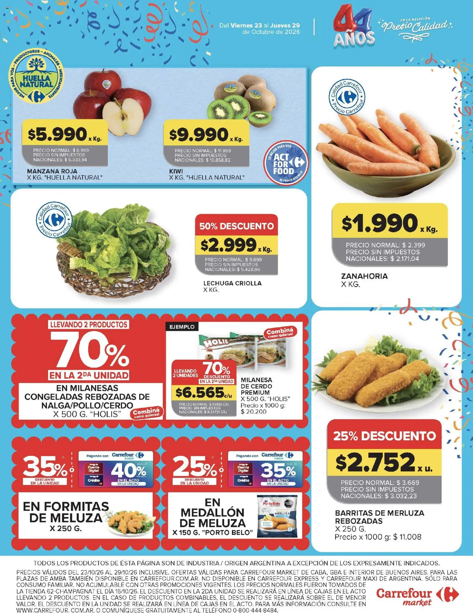 Vista previa del folleto de la tienda Carrefour válido desde el 23/10/2026 