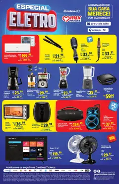 Pré-Visualização do folheto "Mateus ofertas Especial Eletro" da loja Mateus válido a partir de 30/07/2026