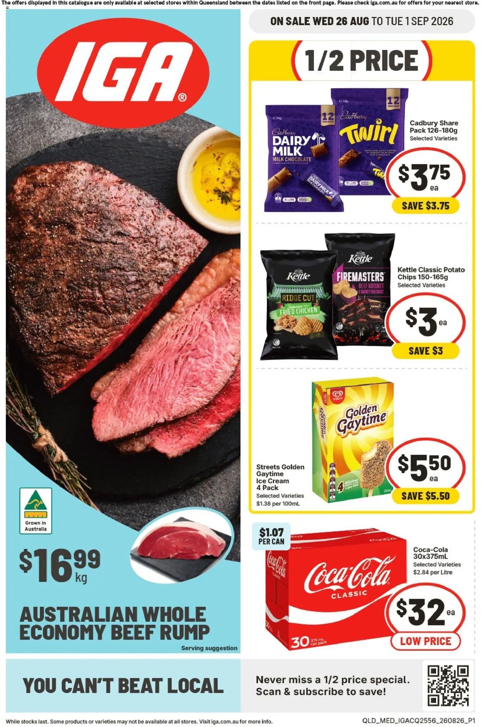 Preview of catalogue IGA catalogue Ascot from shop IGA valid 26/08/2026