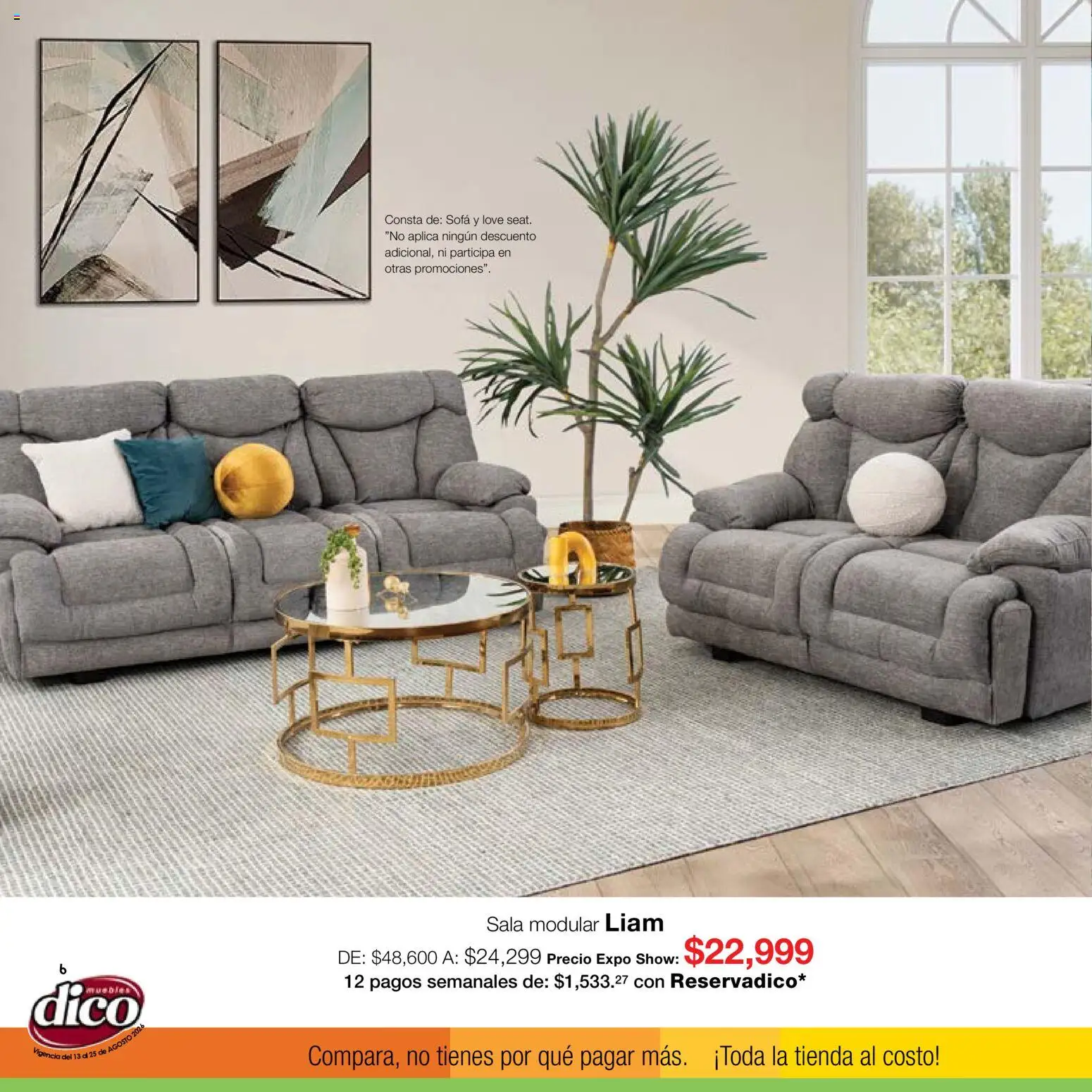 Vista previa las ofertas de la tienda Muebles Dico - Muebles Dico catálogo Expo Show desde el 13/08/2026 