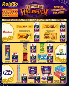Pré-Visualização do folheto "Roldão ofertas Festival de Halloween" da loja Roldão válido a partir de 22/10/2026