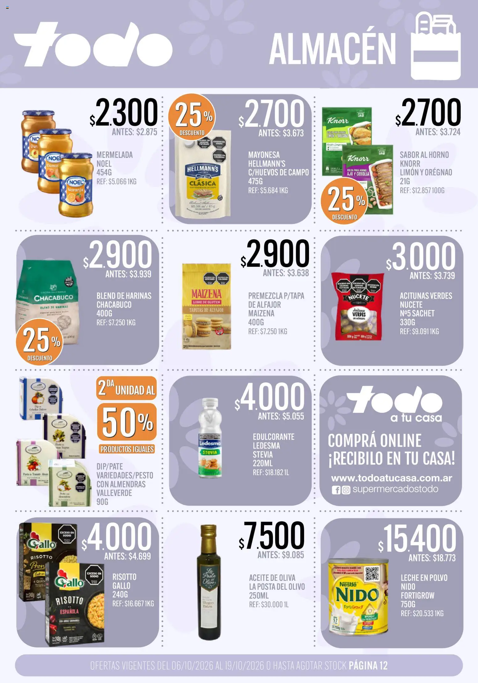 Vista previa del folleto de la tienda Supermercados TODO válido desde el 06/10/2026 